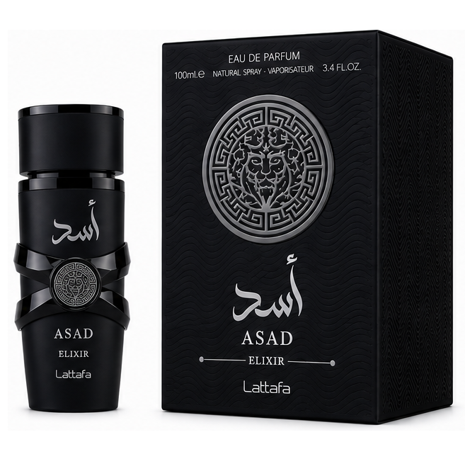 Asad Elixir de Lattafa Eau de Parfum 100 ml